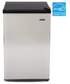 Whynter 3.0 Cu. Ft. Energy Star Upright Freezer With Lock - Stainless Steel