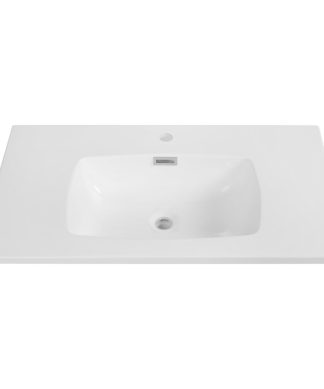32" Solid Surface Resin Streamline K-1708-32 Vanity Top