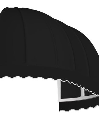 3' Chicago Window/Entry Awning, Black