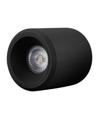 VONN 3.5" Round Aluminum LED Surface Mounted Downlight in Black