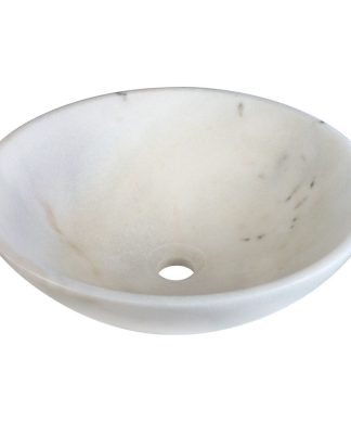 850-White Granite Vessel Sink