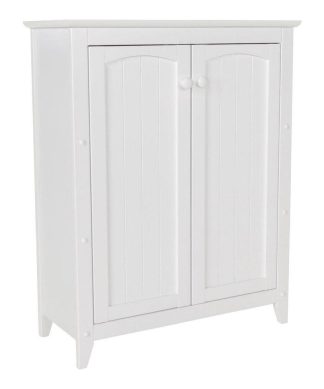 White Double Door Cabinet
