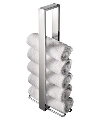 WS Bath Collections Skuara Vertical Towel Holder