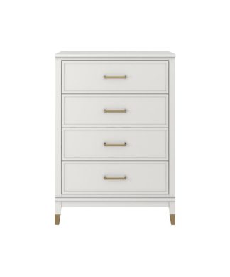 Westerleigh 4-Drawer Dresser, White