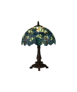 17H Nightfall Wisteria Accent Lamp