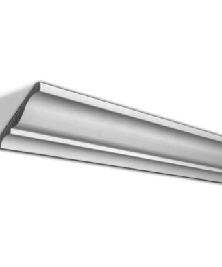 5-1/8" Face, Plain Recycled Polystyrene Crown Moulding, 6-Pack