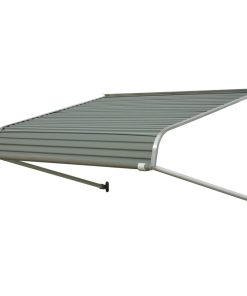 1100 Series Aluminum Door Canopy 54"x54" Projection, Graystone