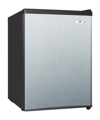 2.4 Cu.Ft. Compact Refrigerator With Energy Star, Stainless Steel