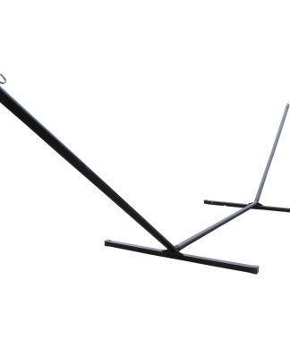 15' 3-Beam Hammock Stand, Steel, Black