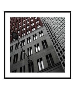 "Twinlight" Framed Digital Print by Gilbert Claes, 44x44"