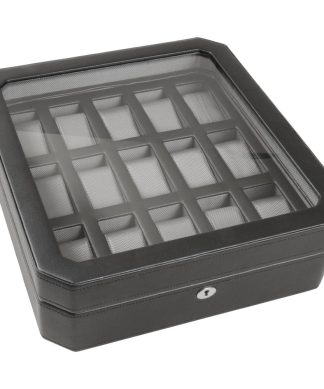 Watch Boxes 15 -Piece Set Watch Box In Black