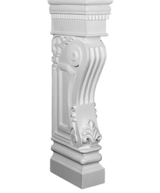 6 3/8"Wx12"Dx34 1/8"H Rutledge Surround
