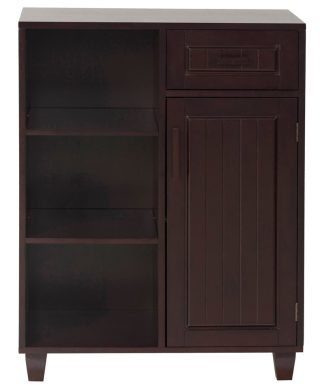 Wooden Bathroom Floor Storage Cabinet, Drawer