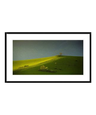 "Painted With Light" Framed Digital Print by Matej Rumansky, 44x26"