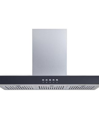 Winflo Convertible Wall-Mount Range Hood, Stainless Steel, 36"