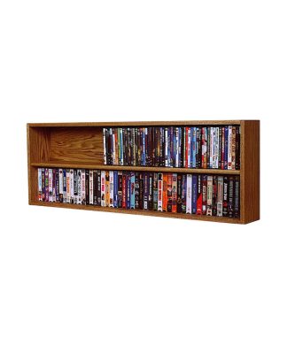 W Dvd Storage Cabinet, Dark