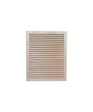 Wood Return Air Grille, 20"x25", Standard Square Edge