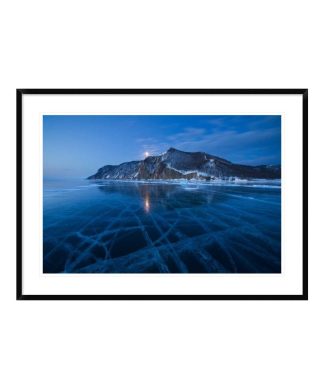 "Uzury Tracery" Framed Digital Print by Alexey Kharitonov, 44x32"