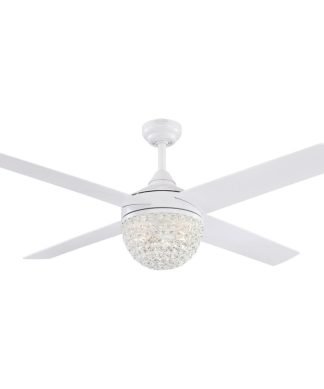 Westinghouse 7220600 Kelcie 52" 4 Blade LED Ceiling Fan - White