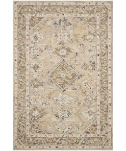 Wool Hooked Beatty Area Rug by Loloi II, Beige/Ivory, 7'9"x9'9"