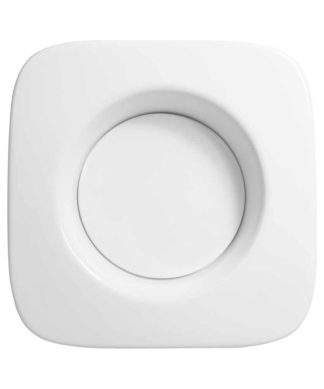 16" Union Square Drop-In Ceramic Vessel Sink Without Overflow, White