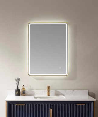 24'' Rectangle LED Lighted Accent Bathroom/Vanity Wall Mirror