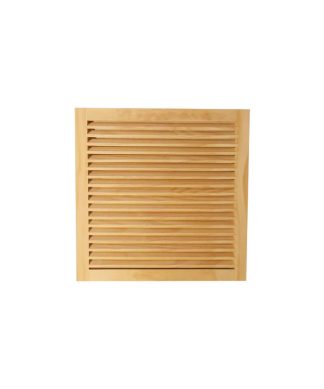 Wood Return Air Grille, 20"x20", Standard Square Edge