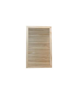 Wood Return Air Grille, 18"x30", Standard Square Edge