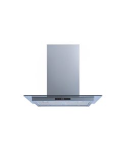 Winflo Convertible Island Range Hood, Stainless Steel and Glass, 475 CFM, 30"