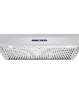36" Under Cabinet Range Hood With Touch Controls, Stainless Steel