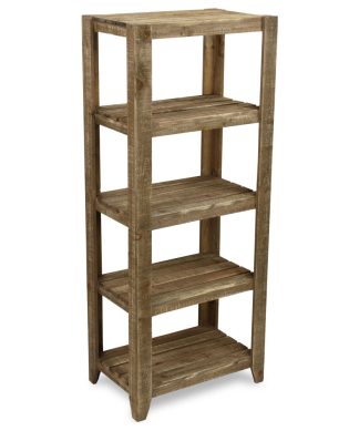 4 Tier Wood Plant Shelf With Chalkboard