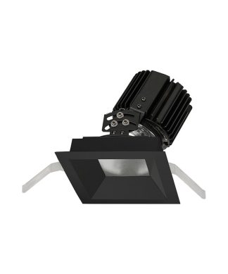 Volta 4.5" LED Square Adjustable, Light Engine Narrow 25 4000K Cool White, Black