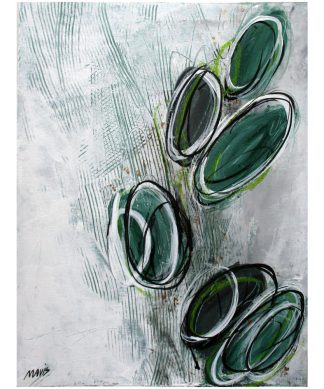 "The Ovals Of Hope" II Original Abstract Painting