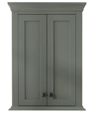 WLF2224 Toilet Topper Cabinet, Pewter Green