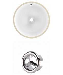 15.25-in. W Bathroom Undermount Sink Set RPBK-20445