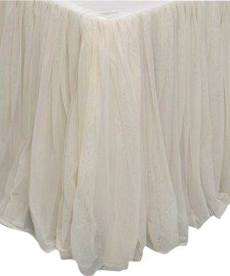 Whisper Bed Skirt, Ivory, Twin