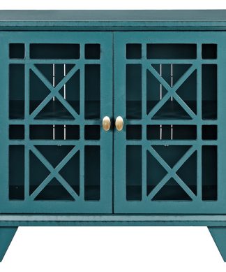 32" Accent Storage Cabinet - Blue
