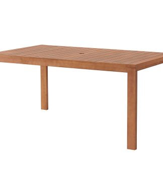 Weston Eucalyptus Wood Outdoor Dining Table