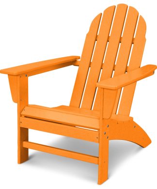 Vineyard Adirondack Chair, Tangerine
