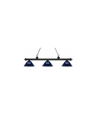 Z-Lite 200-3-ARDB Riviera 3 Light 57"W Billiard Multi Light - Matte Black