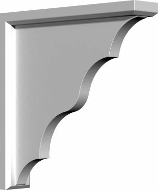 3 1/2"Wx15"Dx19"H Traditional Bracket, 6-Pack