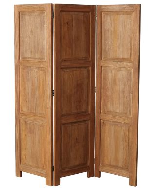 3 Panel Wainscot Room Divider
