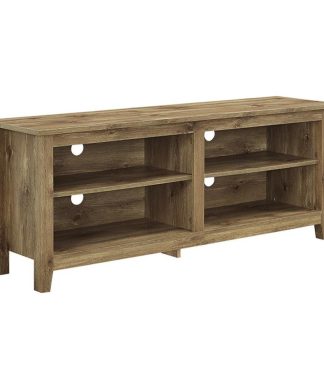 Walker Edison 58" Barnwood Wood Tv Stand Console