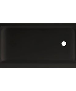Voltaire 60"x32" Acrylic Black, Single-Threshold, Right-Hand Drain, Shower Base