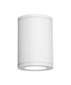 WAC Tube 9.5" Outdoor LED Flush Mount 3000K Spot 90CRI, White
