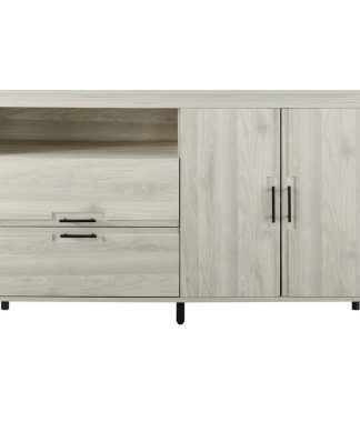 56 Modern Detailed Door Frame Sideboard - Birch