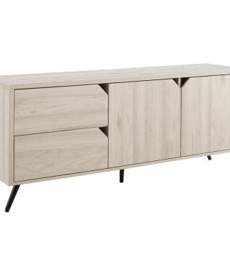 60" Mid Century TV Stand, Birch