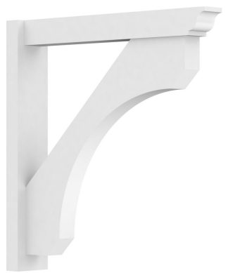 5"Wx30"Dx30"H Legacy Architectural Grade PVC Outlooker With Traditional Ends
