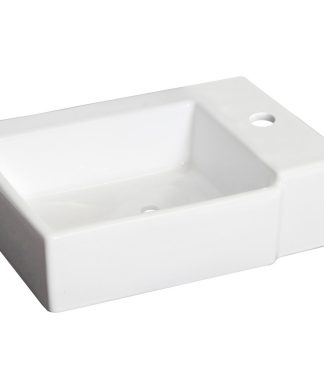16.25-in. W Bathroom Vessel Sink RPBK-1303