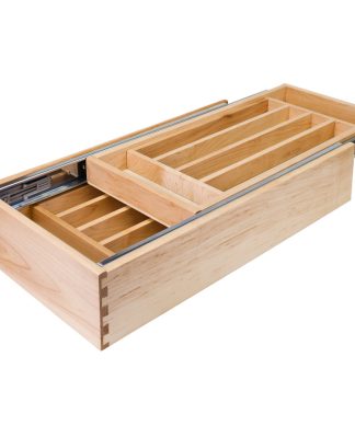 18" Double Cutlery Drawer